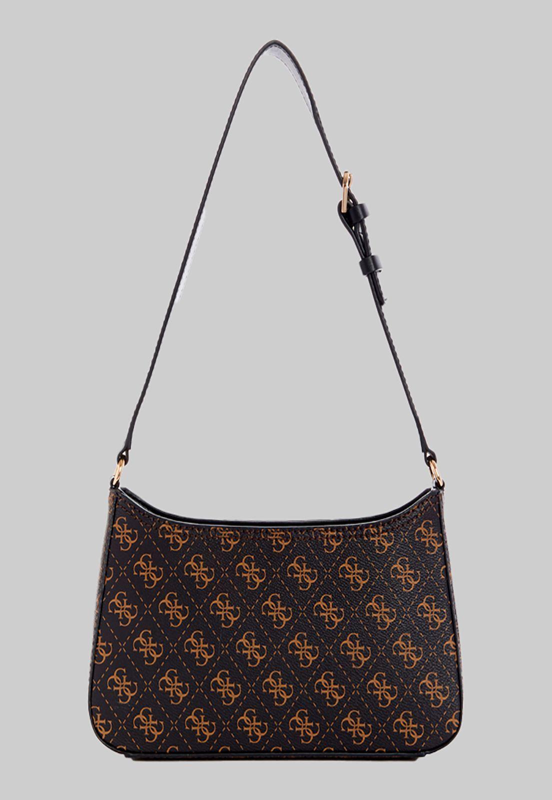 Cartera Noelle Shoulder Bag Brm Café Guess-2