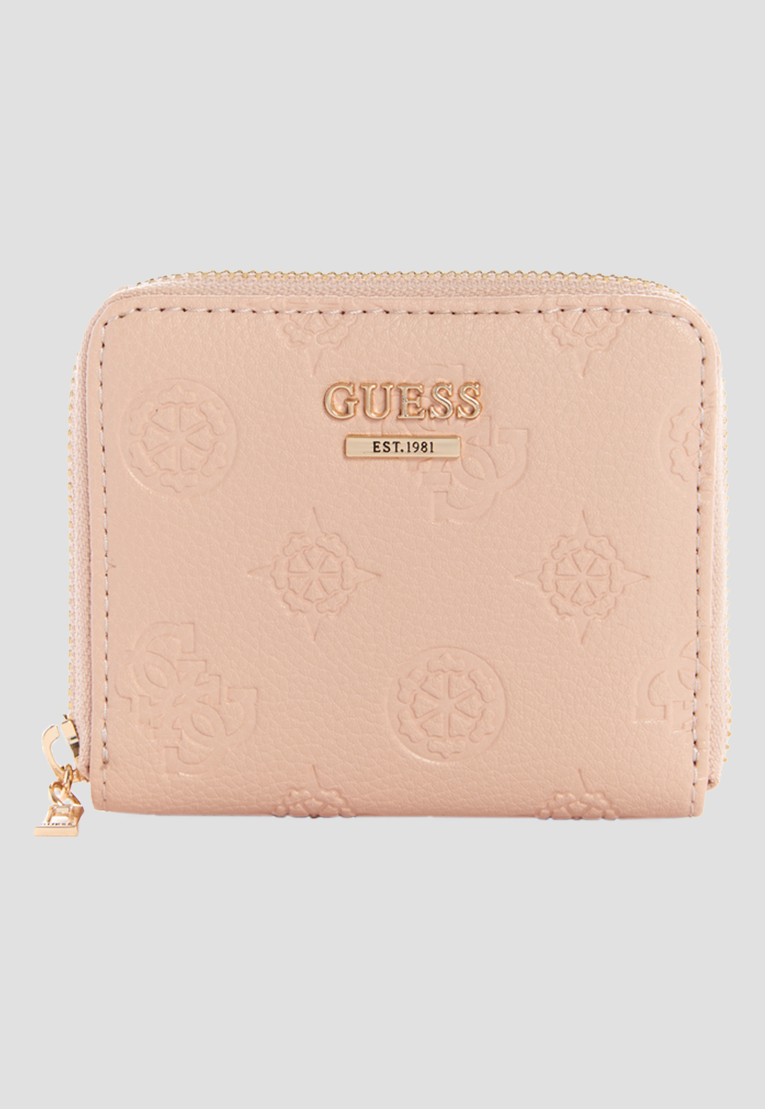 Billetera Helaina Small Around Alm Rosado Guess-0