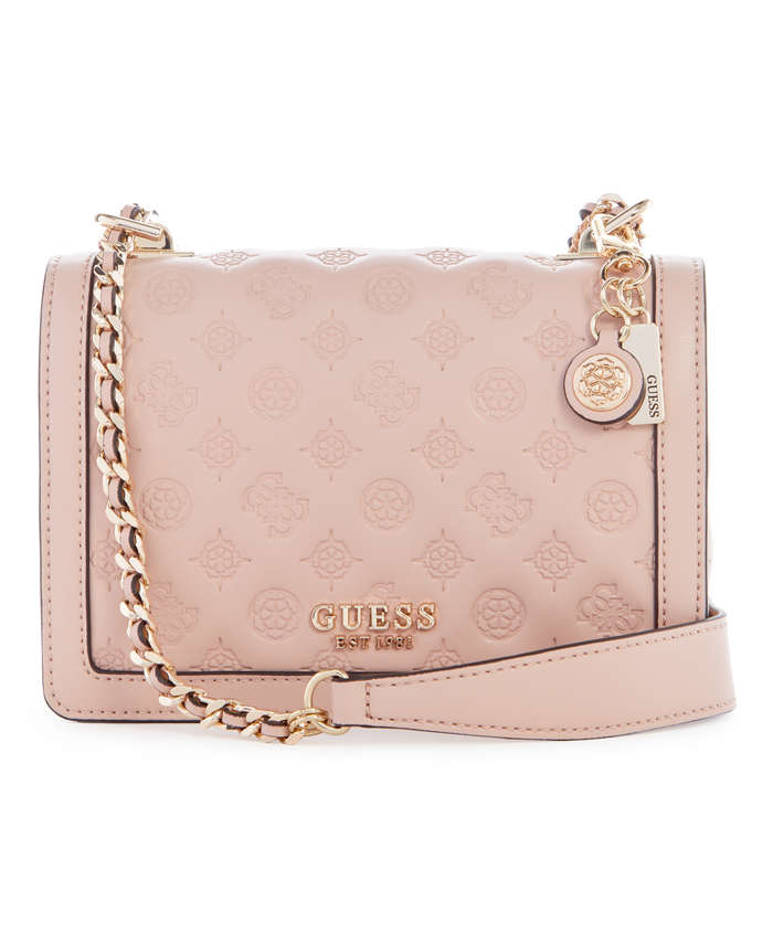 Cartera Guess Abey Convertible Xbody Flap Plr Rosado-0