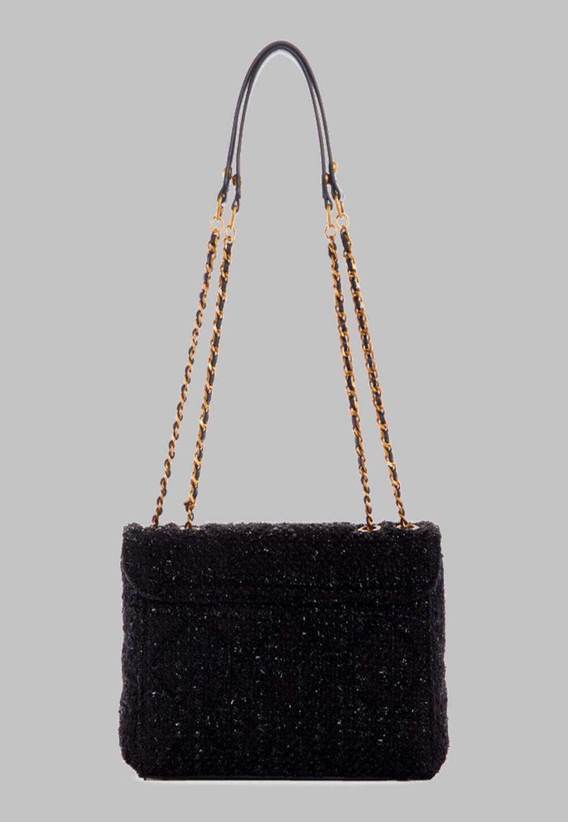 Cartera Guess Cessily Convertible Xbody Flap Bla Negro-1