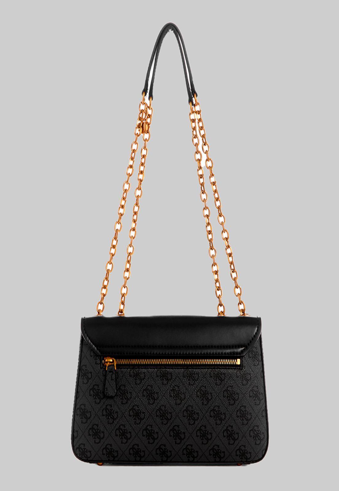 Cartera Rossana Convertible Xbody Cot Carbón Guess-2