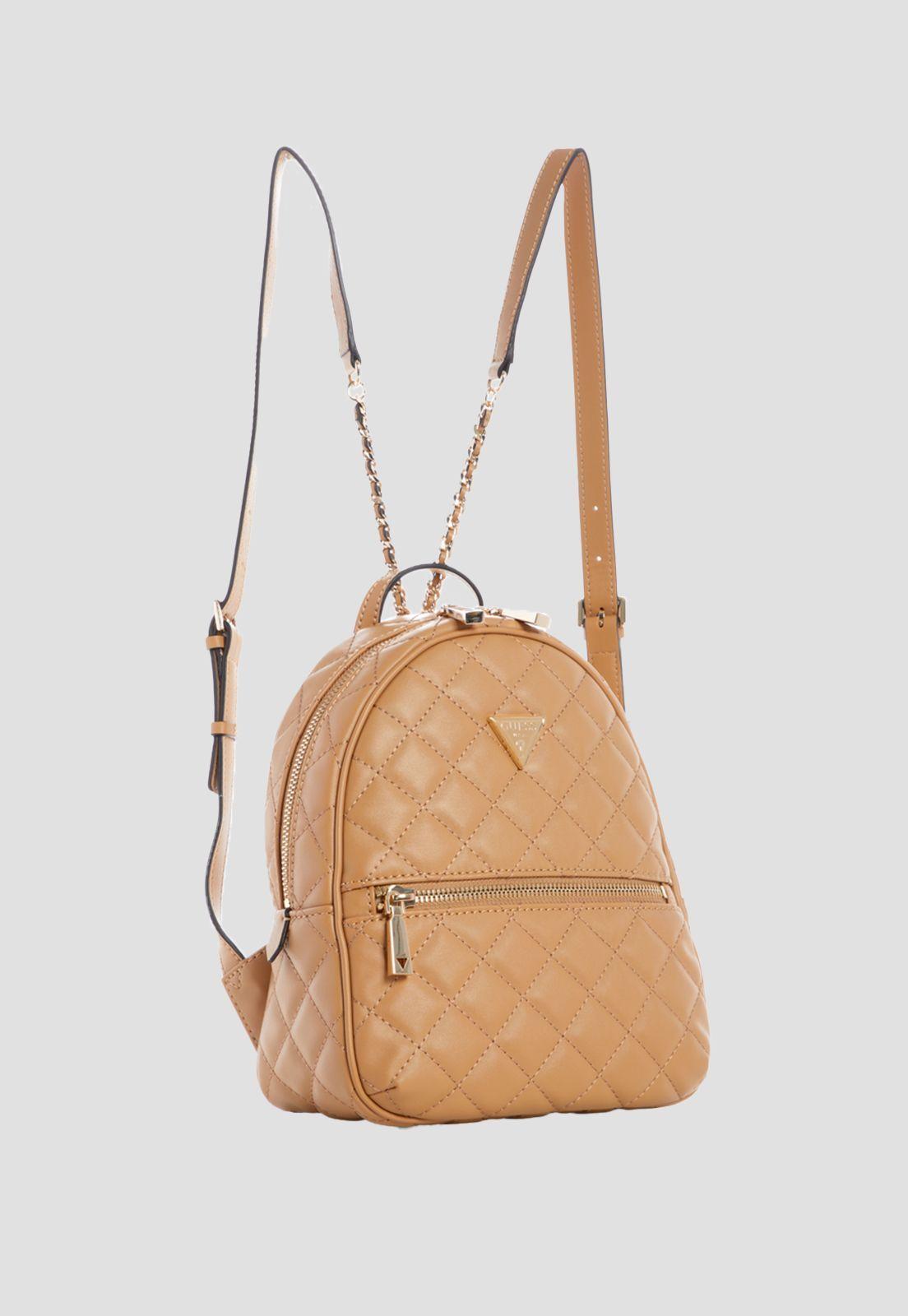 Mochila Cessily Backpack Beige Café Guess-1
