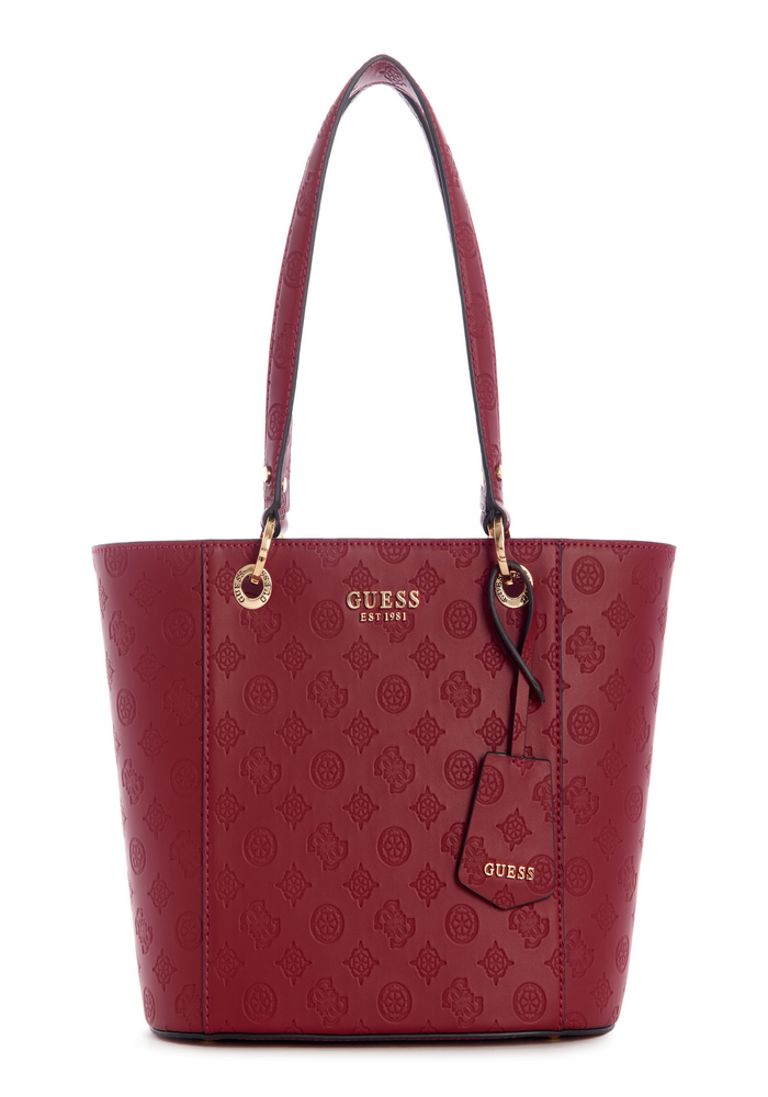 Cartera Noelle Small Elite Tote Mtg Rojo Guess-0