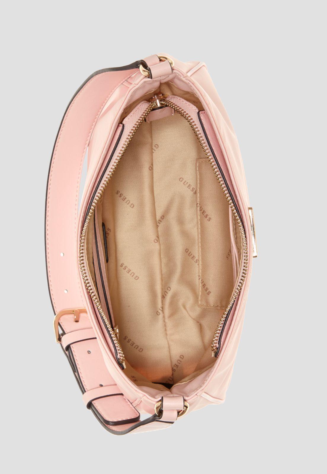 Cartera Little Bay Shoulder Bag Dpd Rosado Guess-3