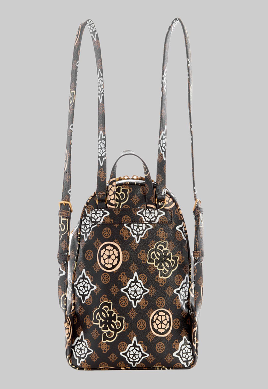 Mochila Guess House Party Large Backpack Bwl Café-2