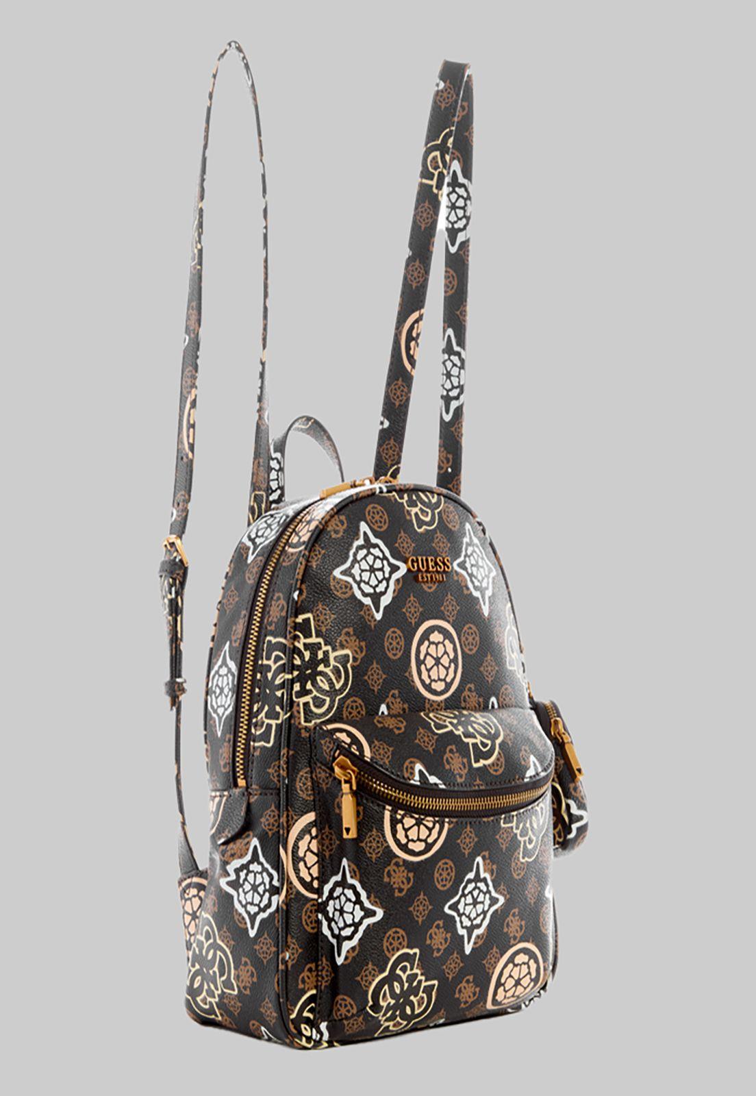 Mochila Guess House Party Large Backpack Bwl Café-1