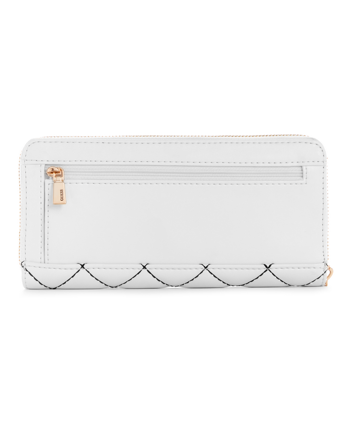 Billetera Guess Cessily  Large  Around Wml Blanco-1