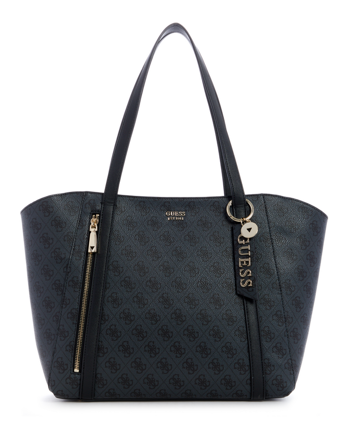 Cartera Naya Tote Coa Carbón Guess-0