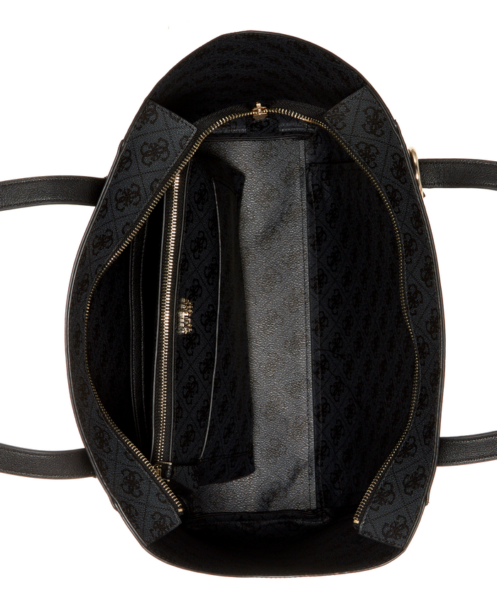 Cartera Naya Tote Coa Carbón Guess-3