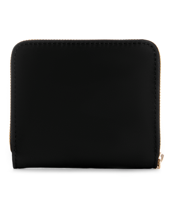 Billetera Guess Eco Gemma  Small  Around Bla Negro-1