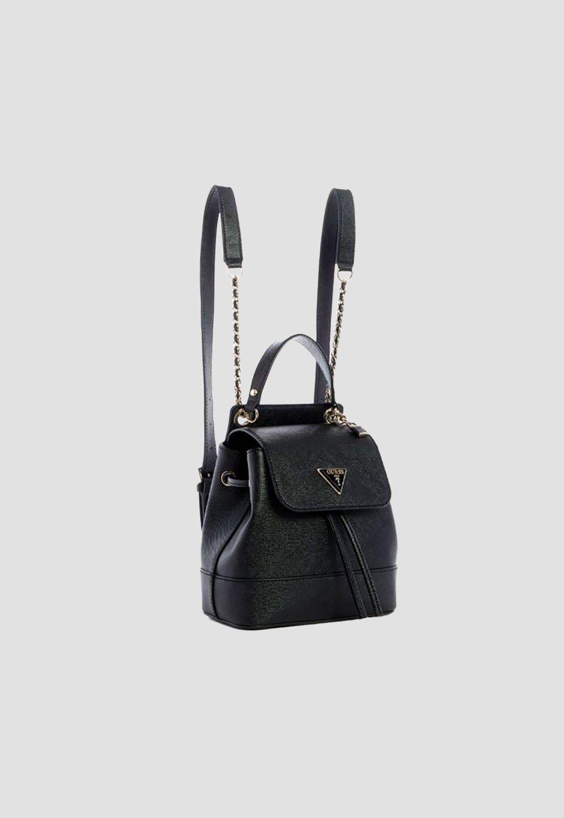 Mochila Cordelia Flap Backpack Negro Guess-1