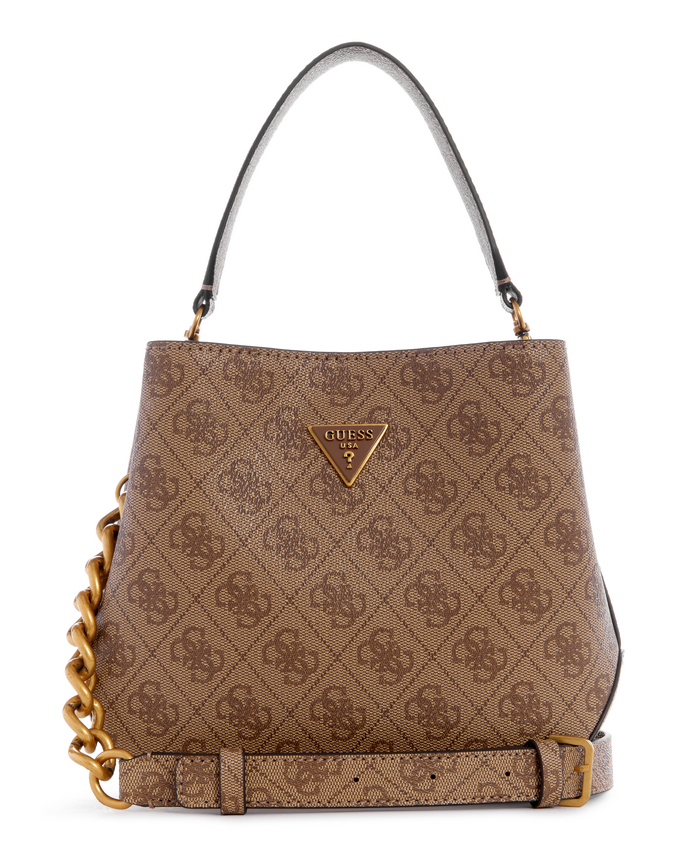 Cartera Guess Alexie Small Bucket Ltl Beige-0