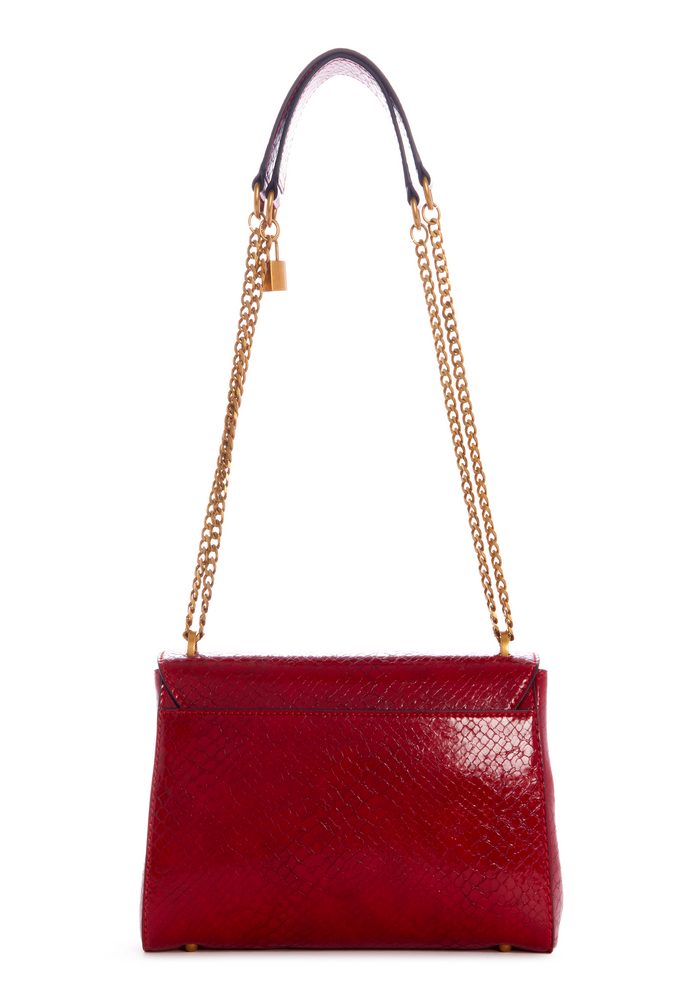 Cartera Katey Flap Shoulder Bag Red Rojo Guess-1