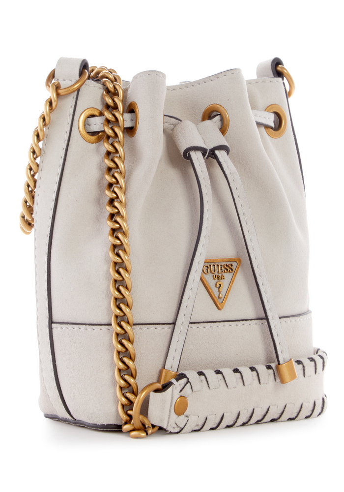 Cartera Kaoma Crossbody Bucket Beige Guess-1