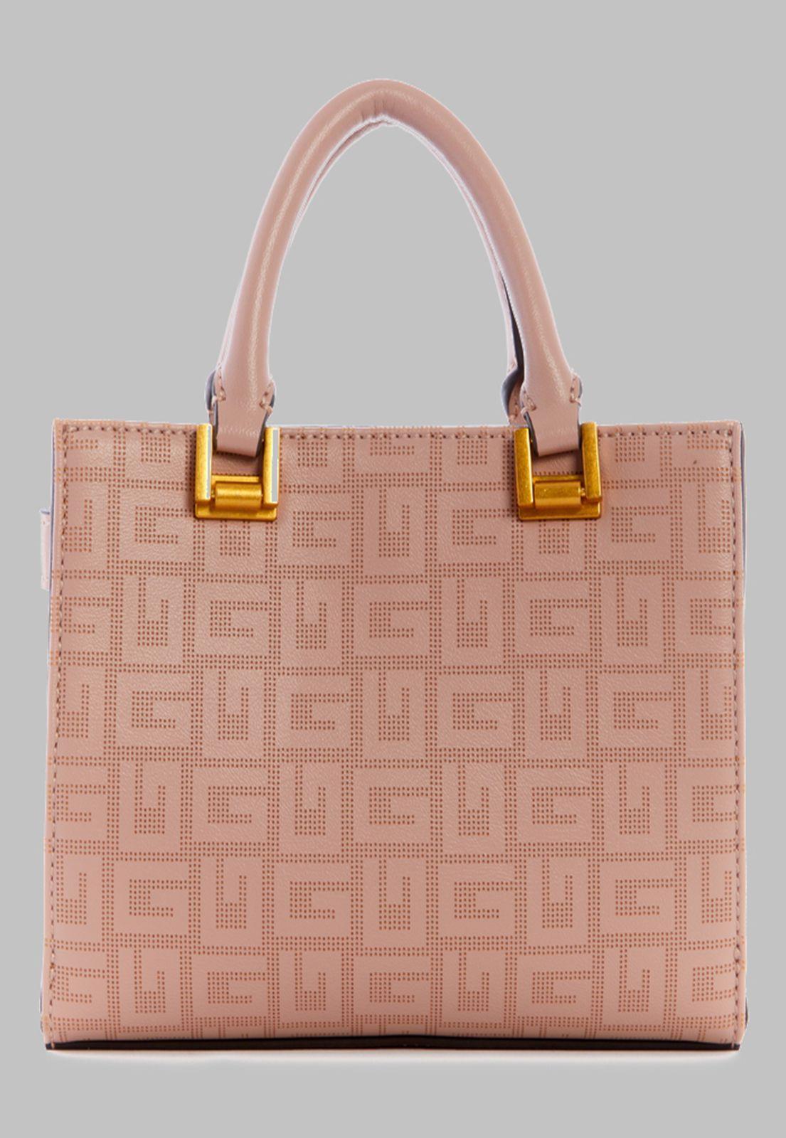 Mini Cartera Guess Atene Mini Satchel Bst Beige-2