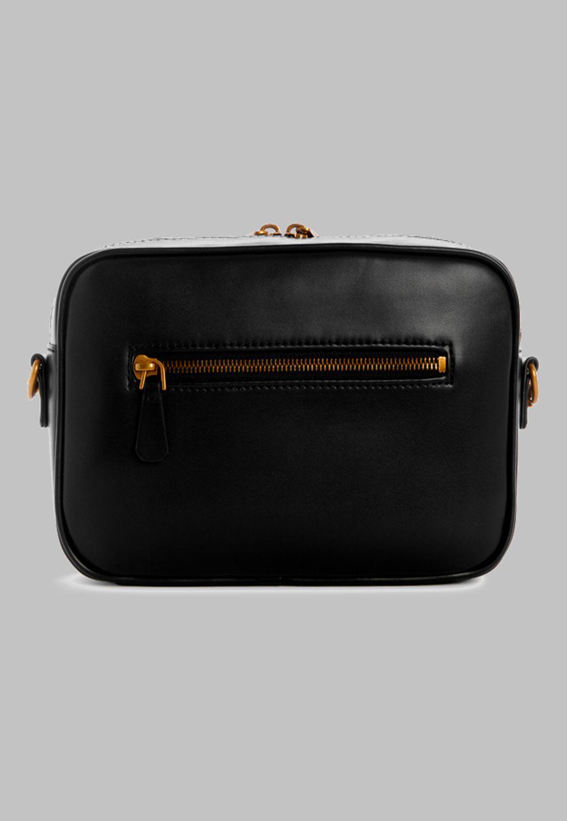 Cartera Guess Aviana Camera Bag Bla Negro-2