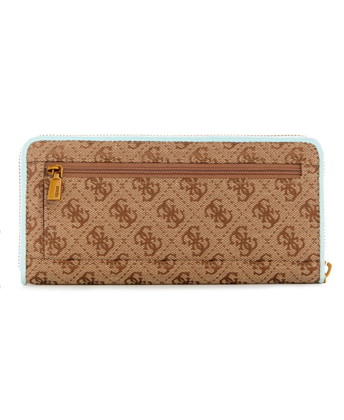 Billetera Guess Aviana  Large  Around Lsu Celeste-1