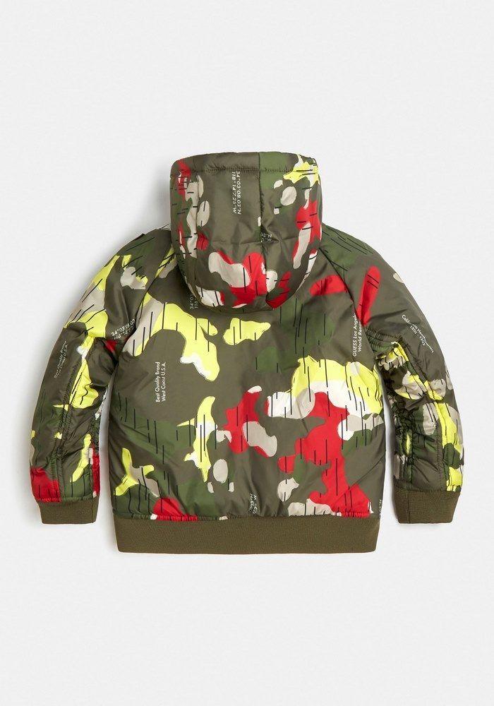Chaqueta G Kids Revers. Padded Hooded Jacket Pzo1 Multicolor-1