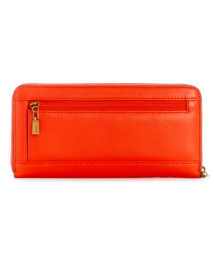 Billetera Kristle Large Around Fme Naranjo Guess-1
