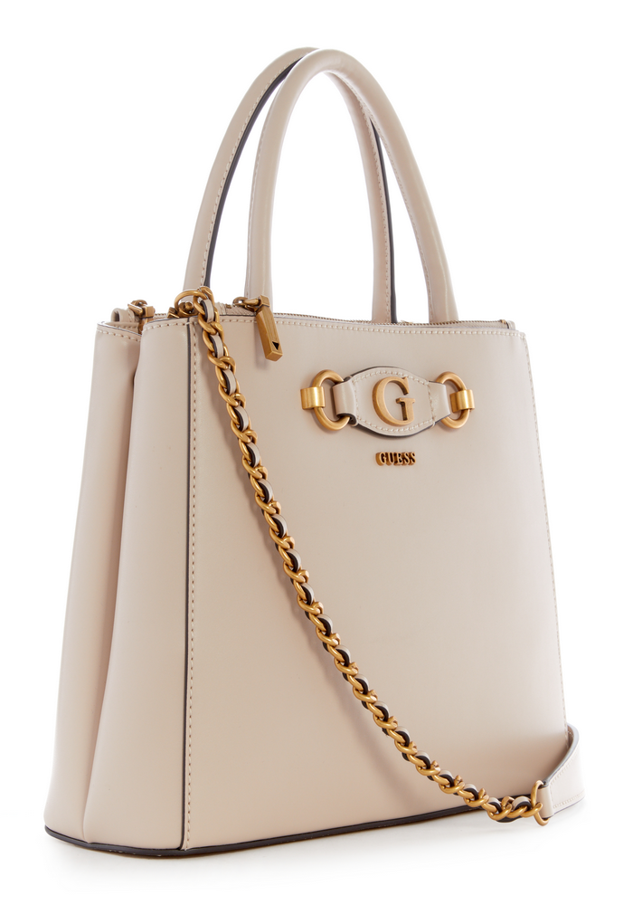 Cartera Izzy Status Satchel Lgr Rosado Guess-2