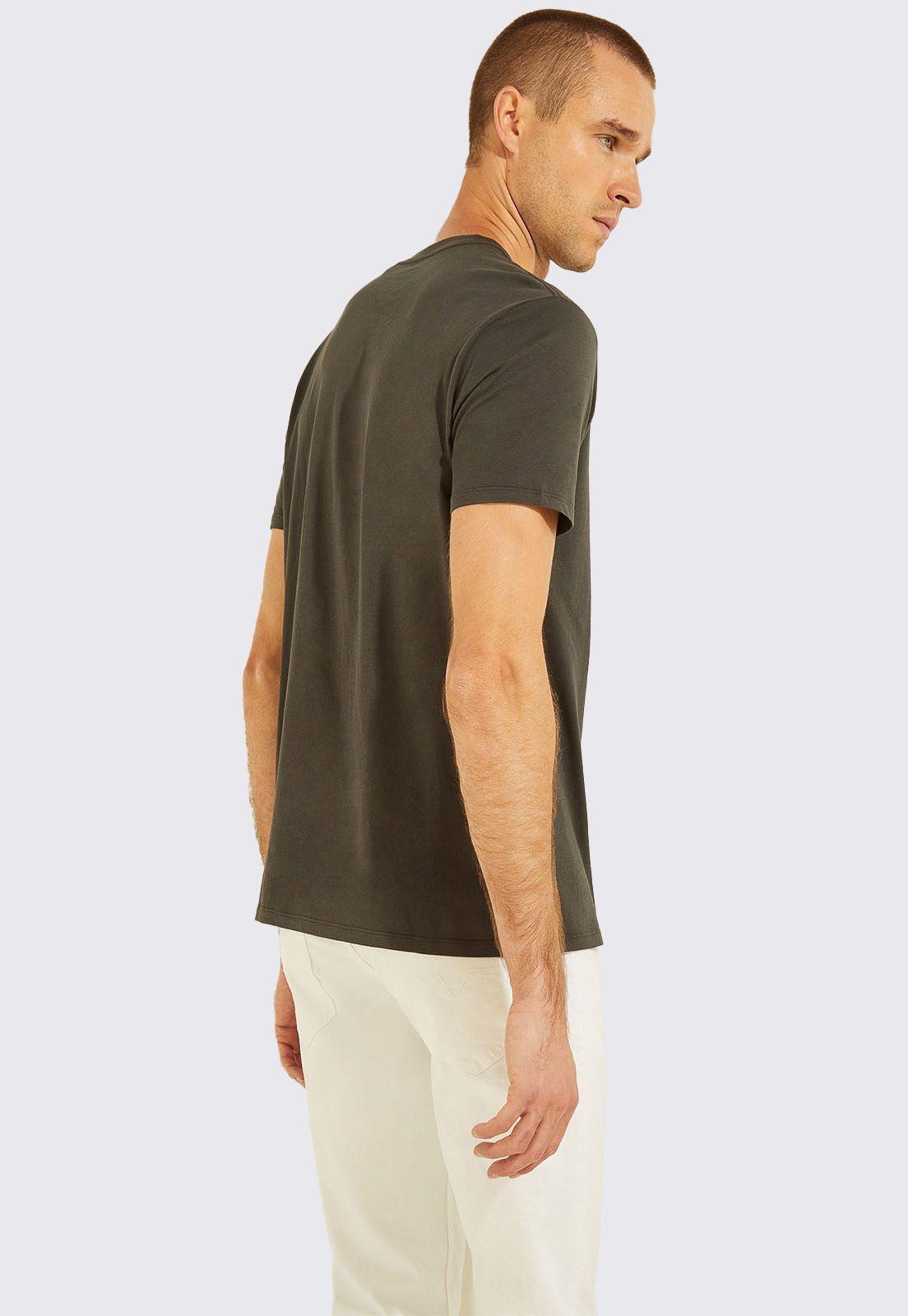 Polera Guess Ss Tiger Embroidery Tee-3