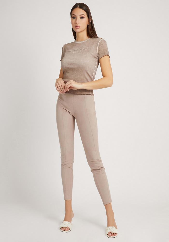 Pantalon Guess Es Maya Leggings A10L BEIGE-0