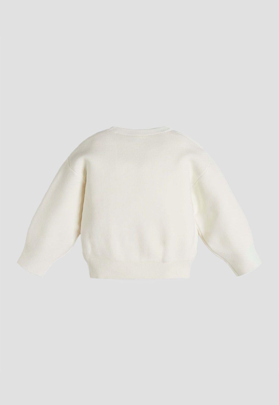 Poleron G Kids Ls Sweater Logo Holg G018-1