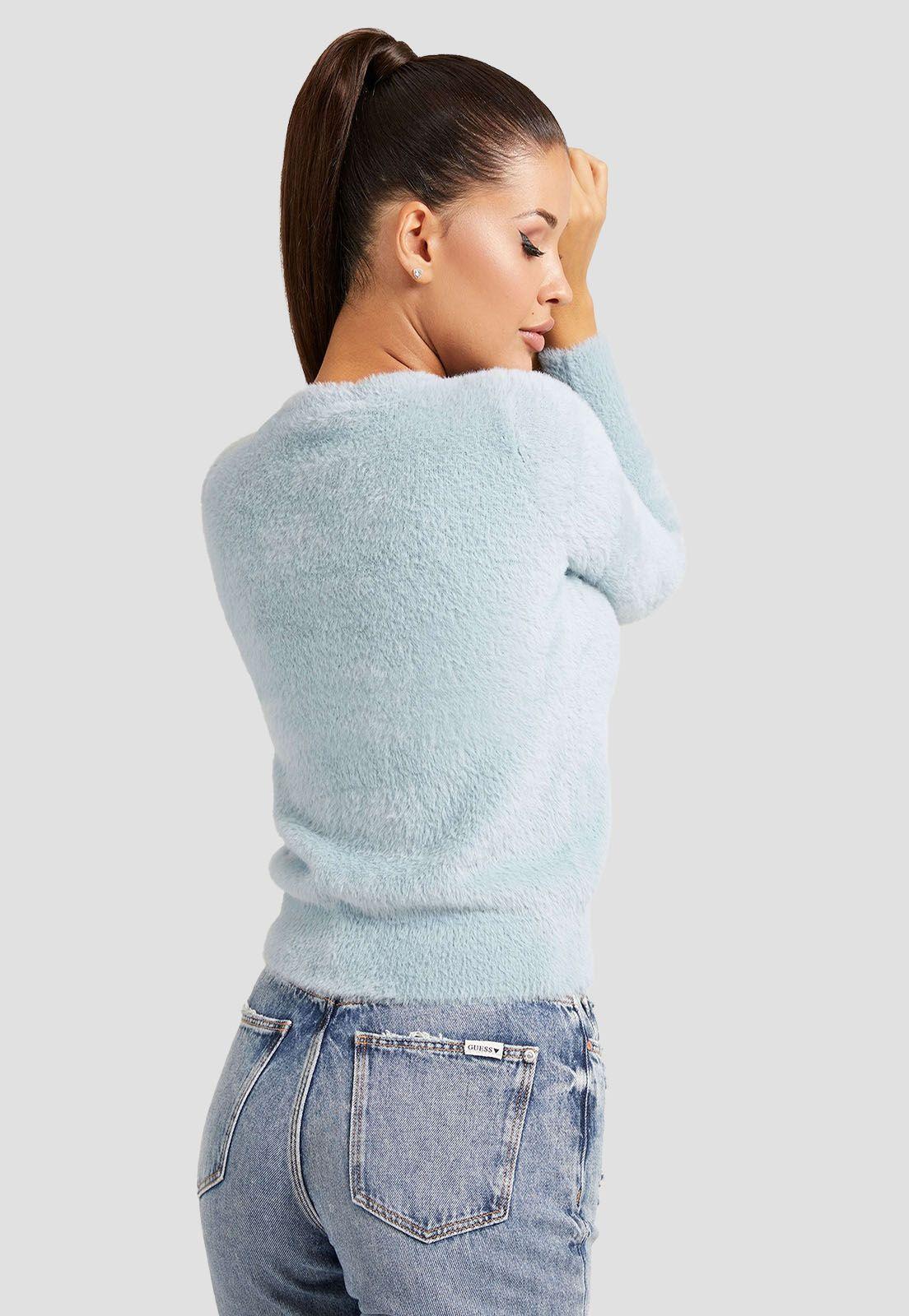 Tejido Candace Rn Ls Swtr G7Gg Azul Guess-2