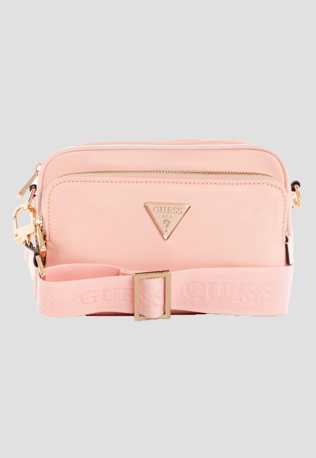 Mini Cartera Little Crossbody Camera Rosado Guess-0