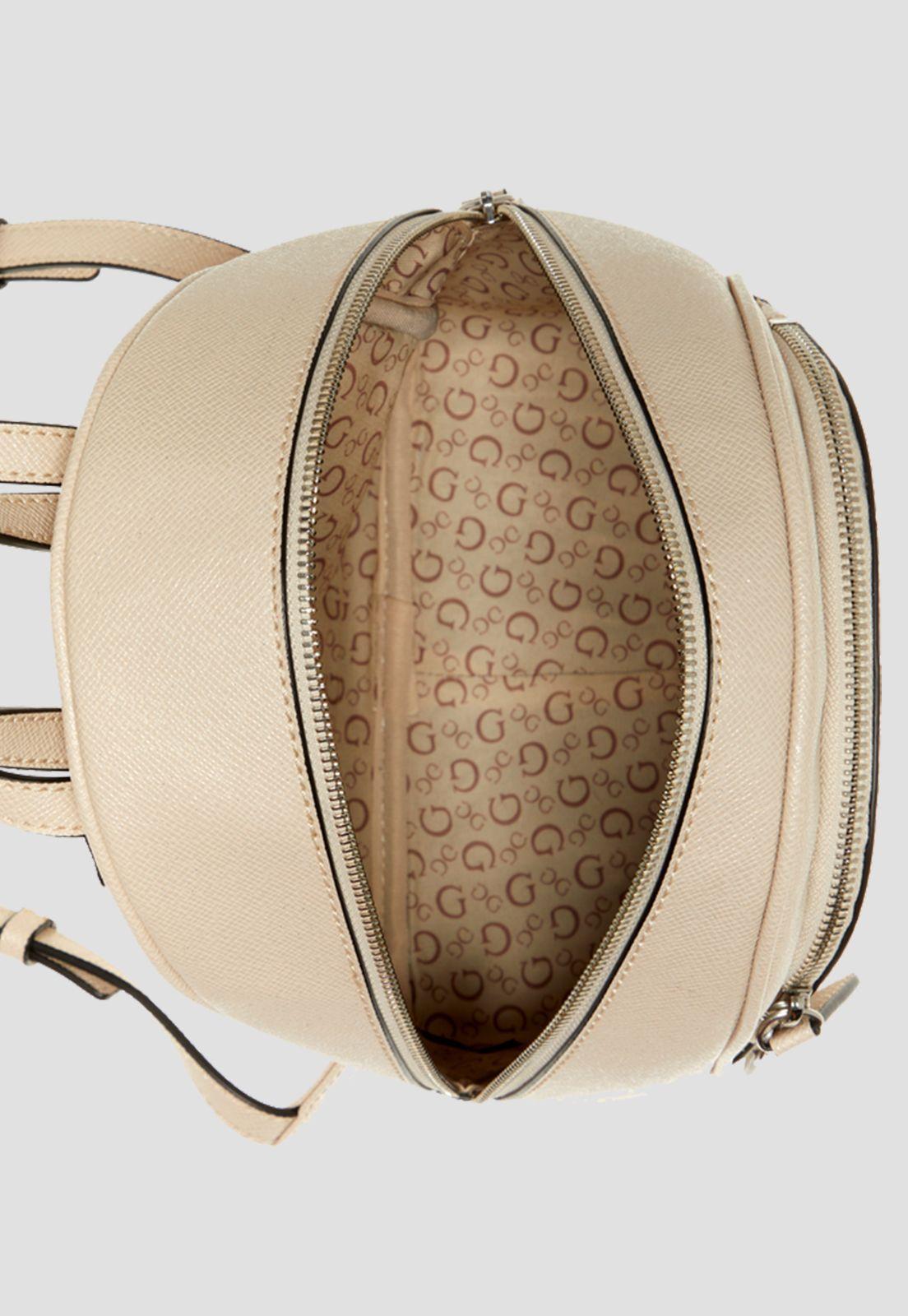 Mochila Sausalito Backpack Sto Crema Guess-3