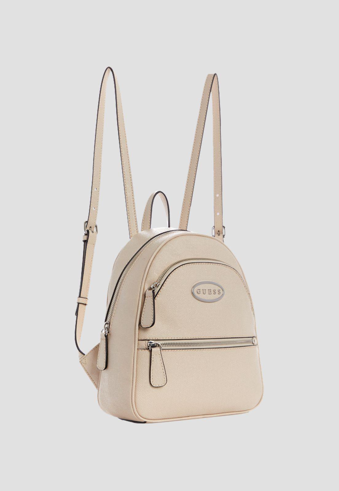 Mochila Sausalito Backpack Sto Crema Guess-1