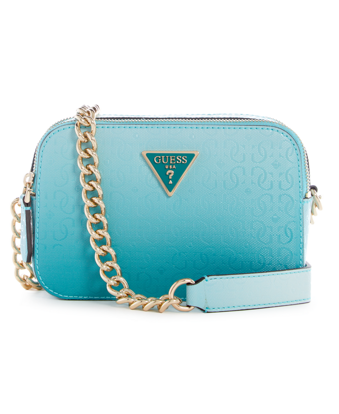 Cartera Guess Noelle Crossbody Camera Aqo Celeste-0
