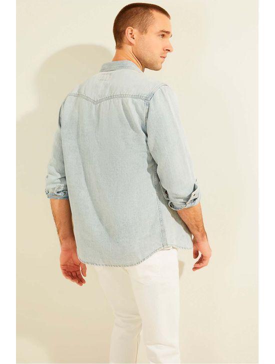 Camisa Guess Ls Regular Western-3