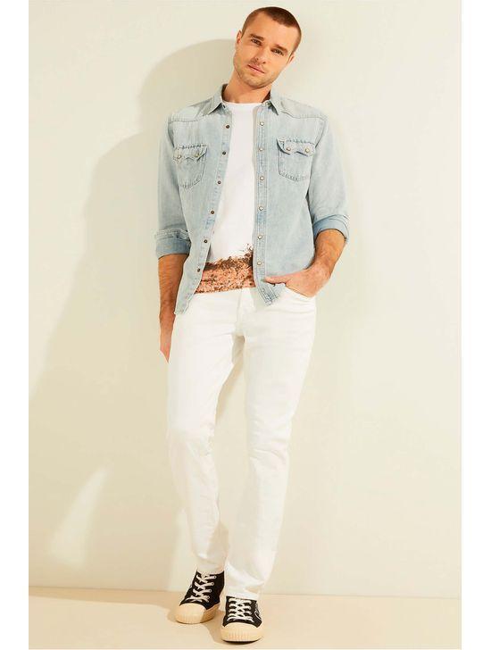 Camisa Guess Ls Regular Western-2