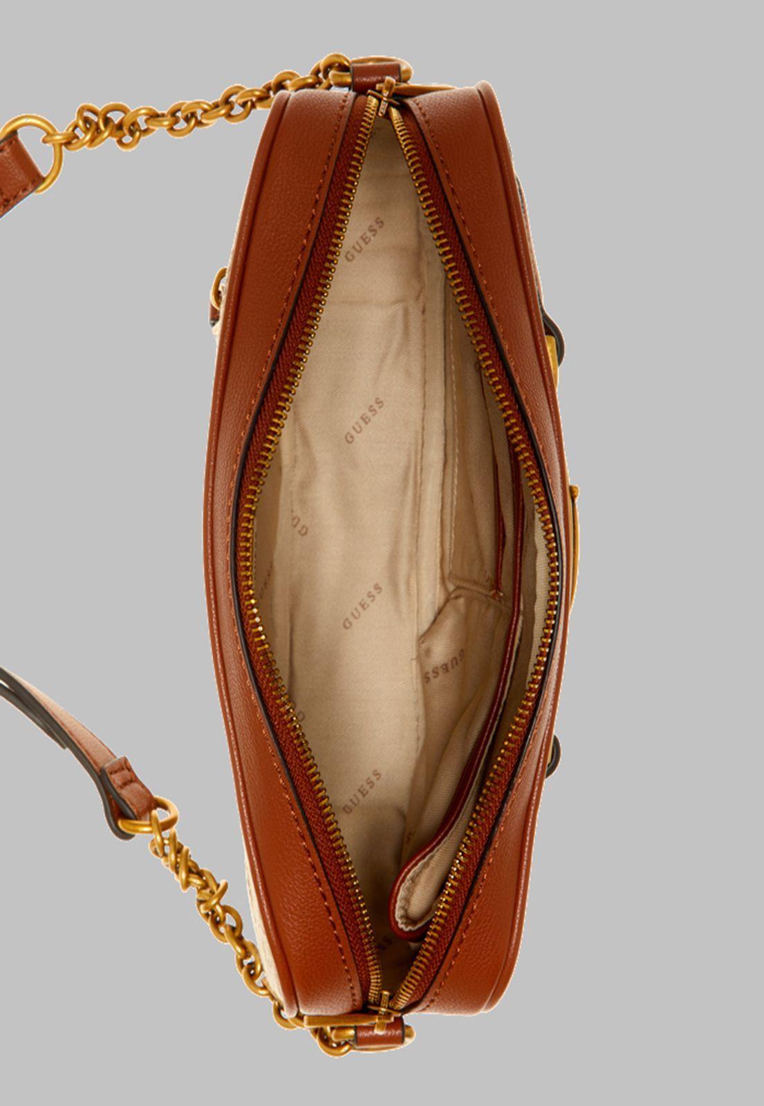 Cartera Guess Aviana Camera Bag Lco Café-3