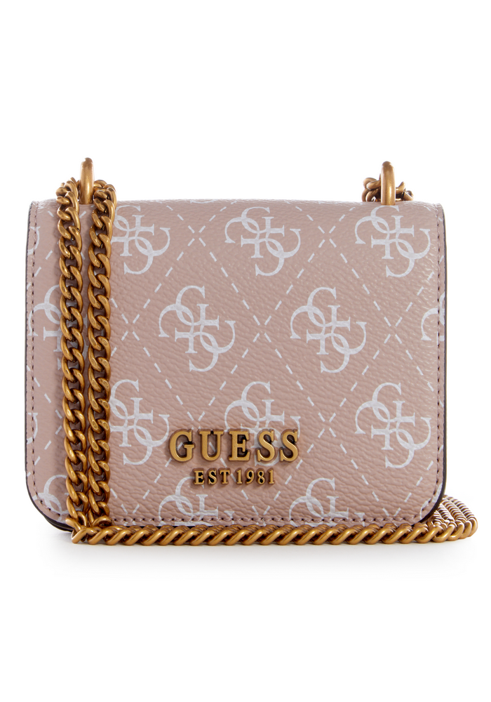 Mini Cartera Alexie Micro Mini Reg Rosado Guess-0