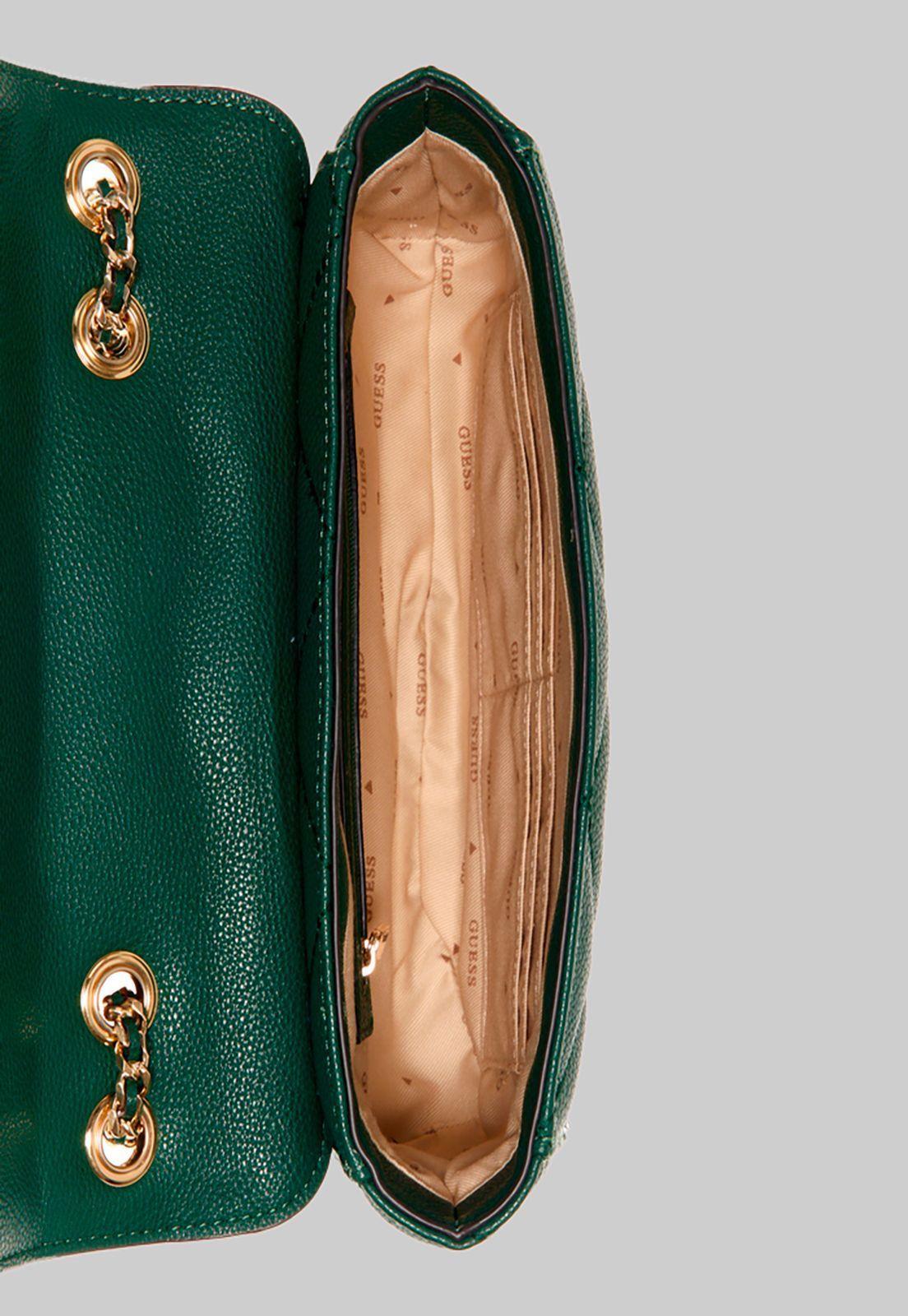 Cartera Fantine Convertible Xbody For Verde Guess-3