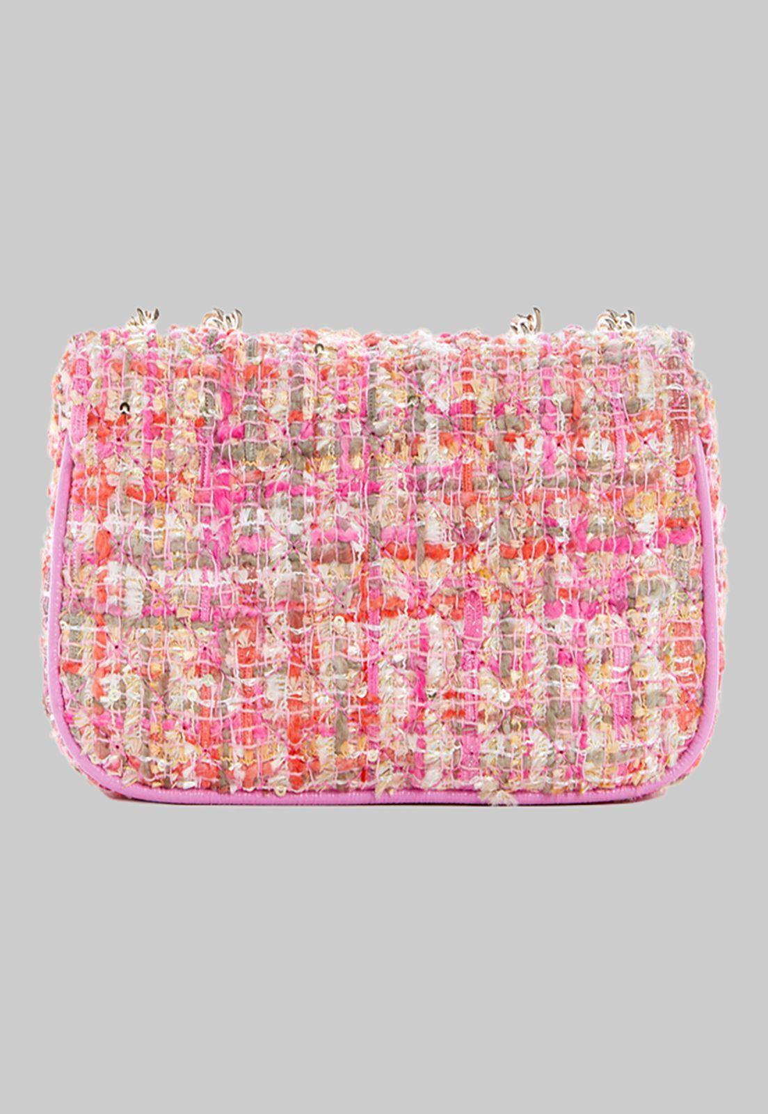 Mini Cartera Guess Spark Micro Mini Fmu Rosado-2