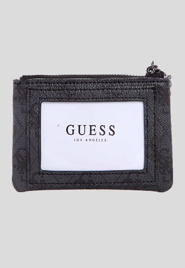 Billetera Guess Noelle Slg Zip Pouch Coa Carbon Tu-1