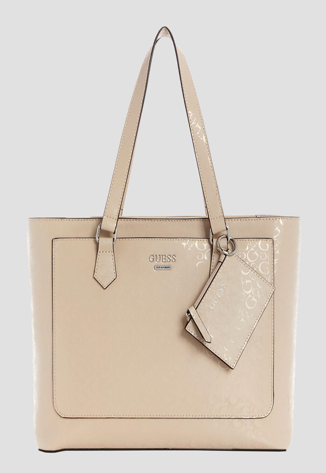 Cartera Homestead Tote Sto Crema Guess-0