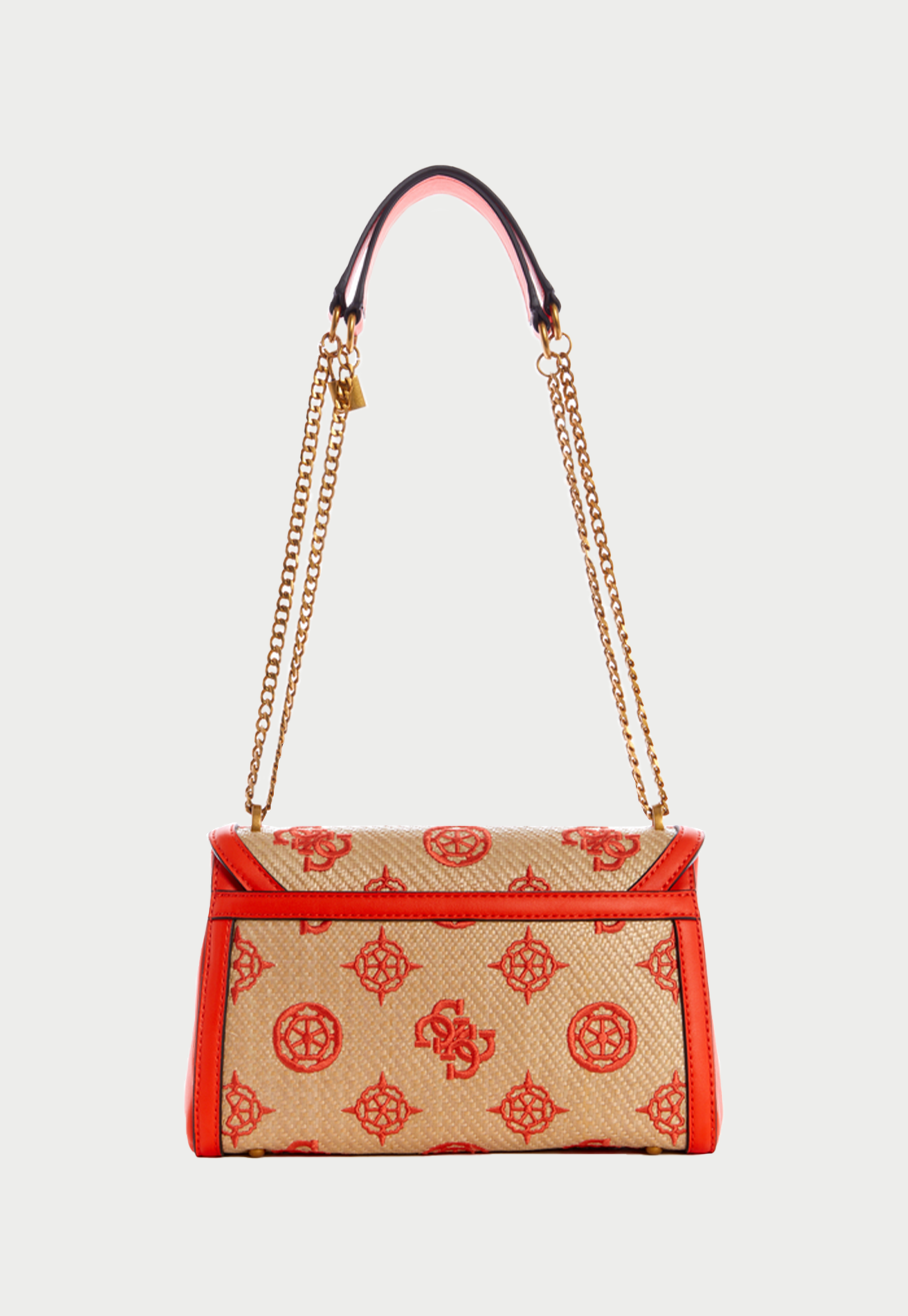 Cartera Katey Flap Shoulder Bag Nrf Naranjo Guess-2