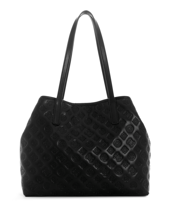 Cartera Guess Vikky Tote Bla Negro-2