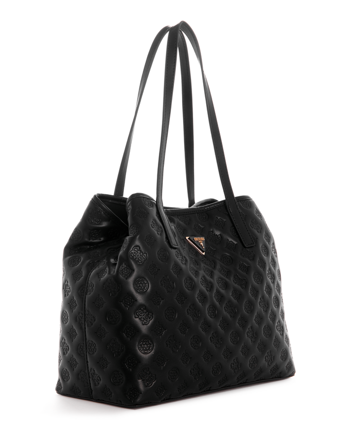 Cartera Guess Vikky Tote Bla Negro-1