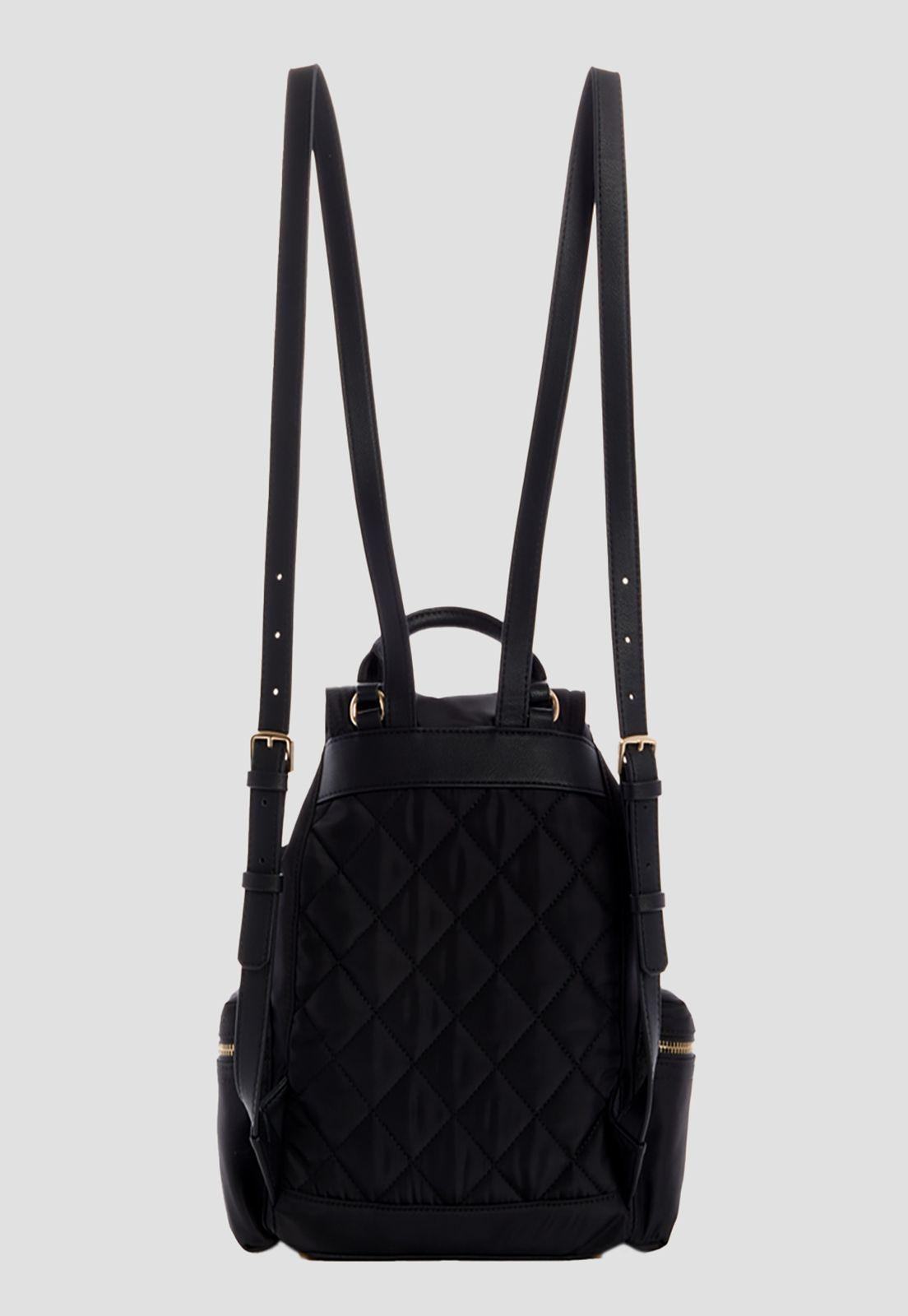 Mochila Eco Gemma Backpack Bla Negro Guess-2