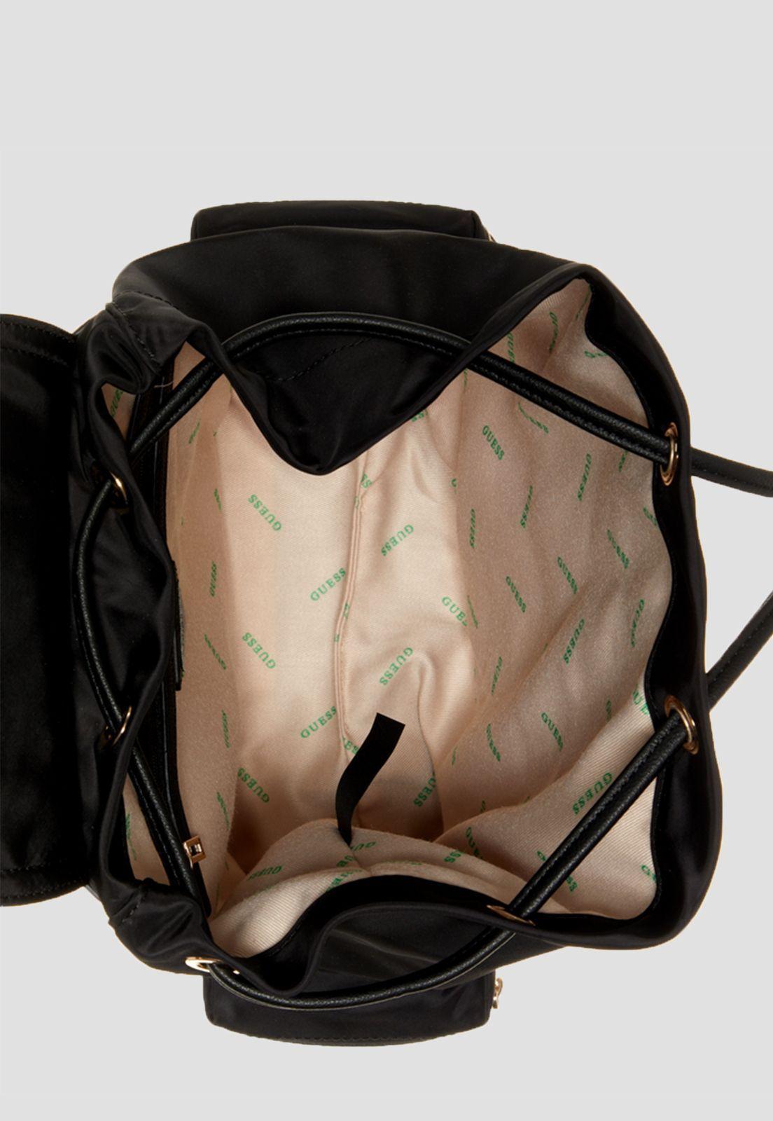 Mochila Eco Gemma Backpack Bla Negro Guess-3