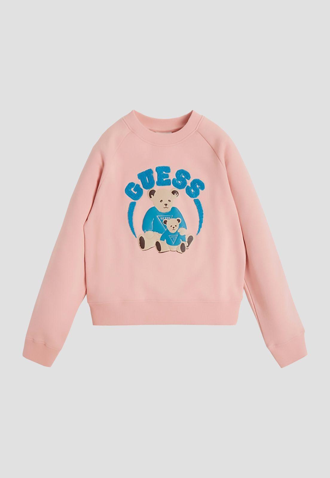 Poleron G Kids Ls Active Top_Bear Capsule Rosado-3
