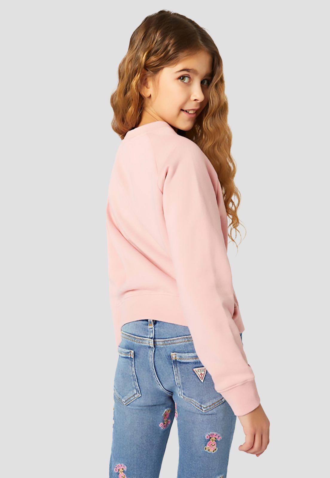 Poleron G Kids Ls Active Top_Bear Capsule Rosado-1