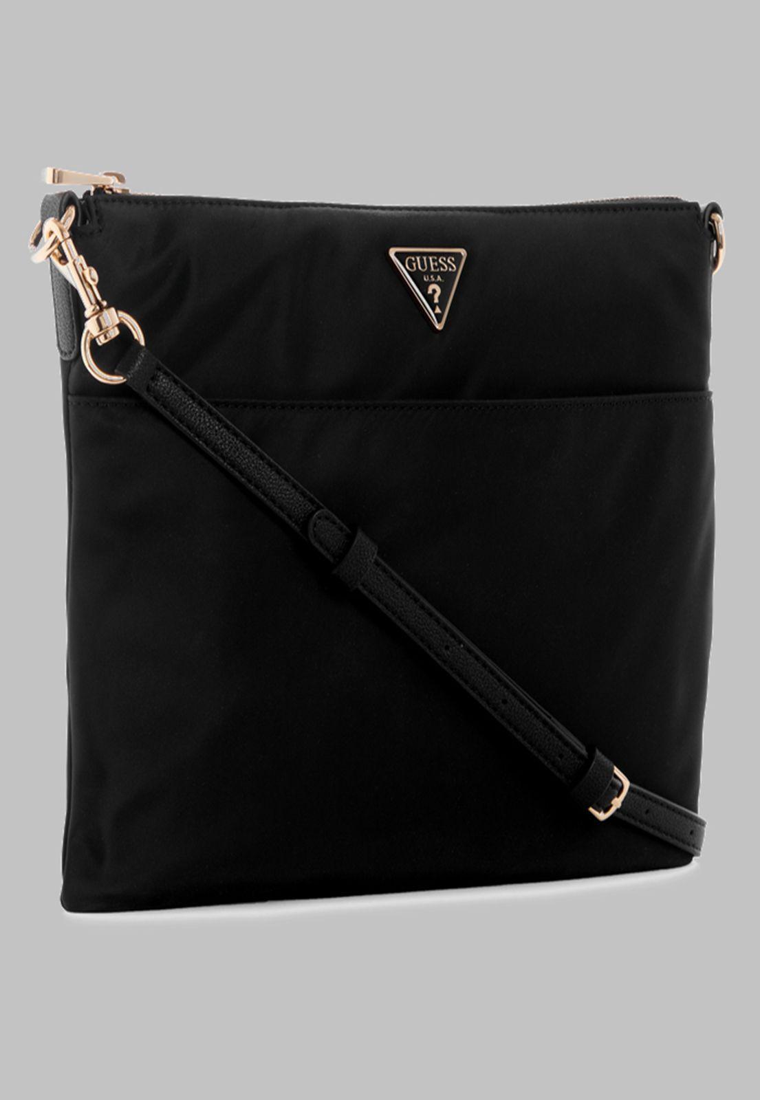 Cartera Guess Eco Gemma Crossbody Swing Pack Bla Negro-1