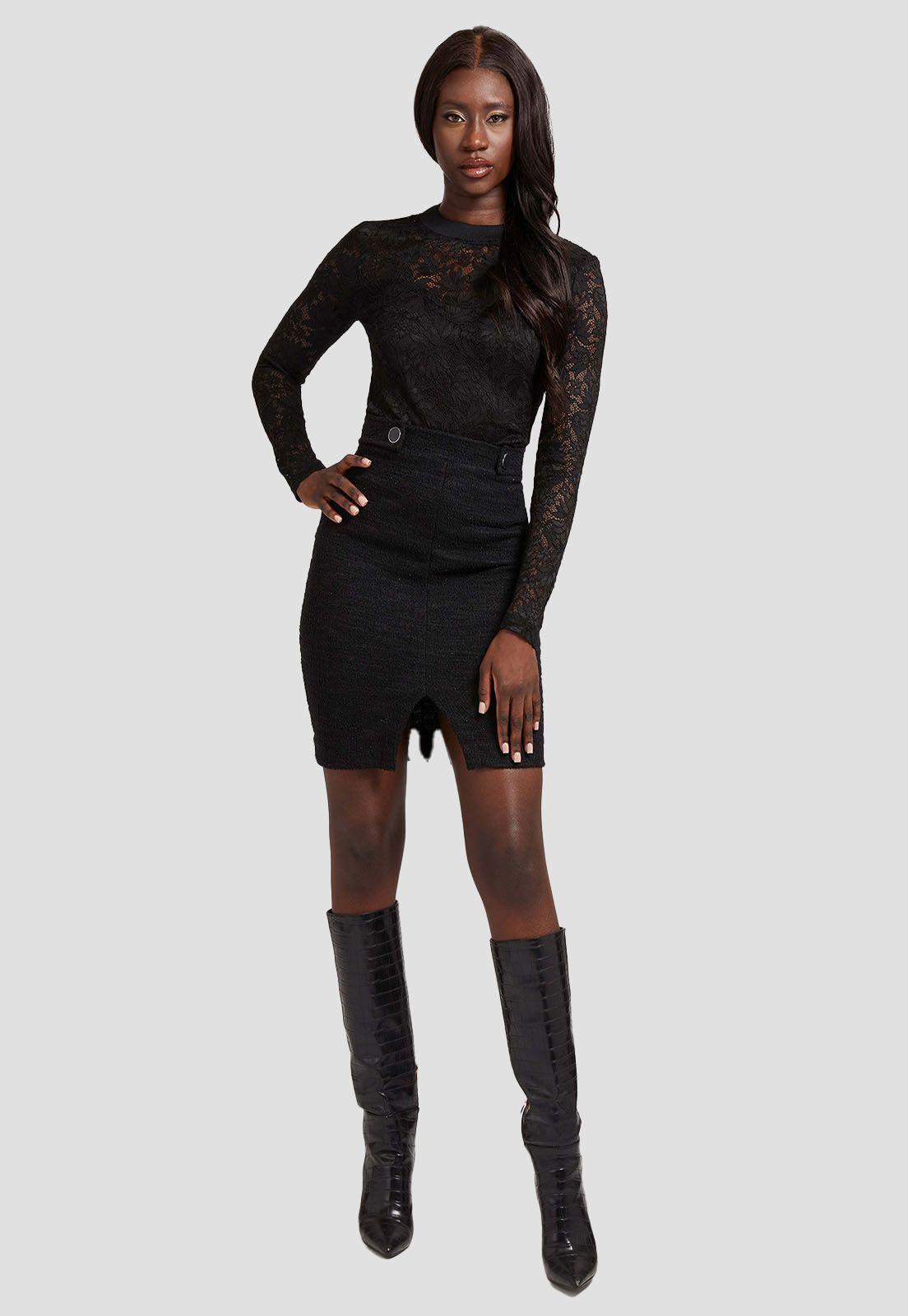 Top Ls Dalia Toph G7Hs Negro Guess-2