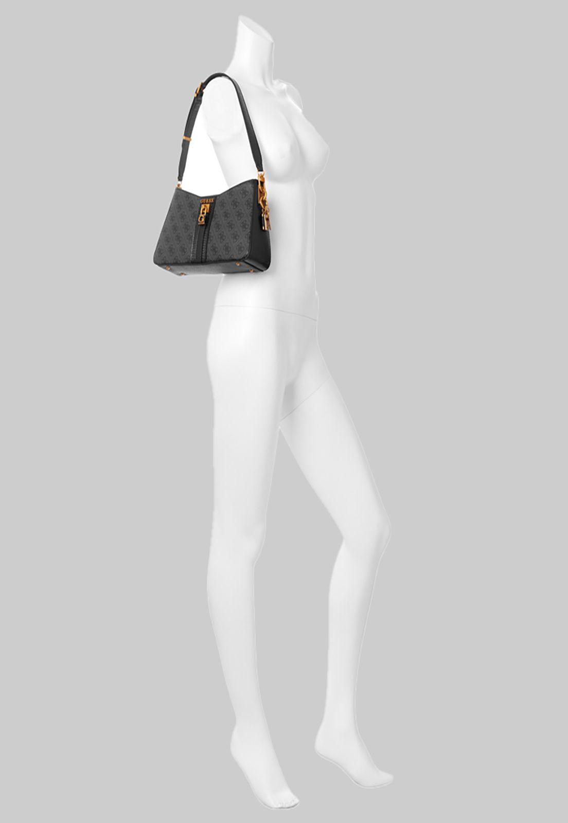 Cartera Guess Ginevra Logo Elite Shldr Bag Clo Carbon-4